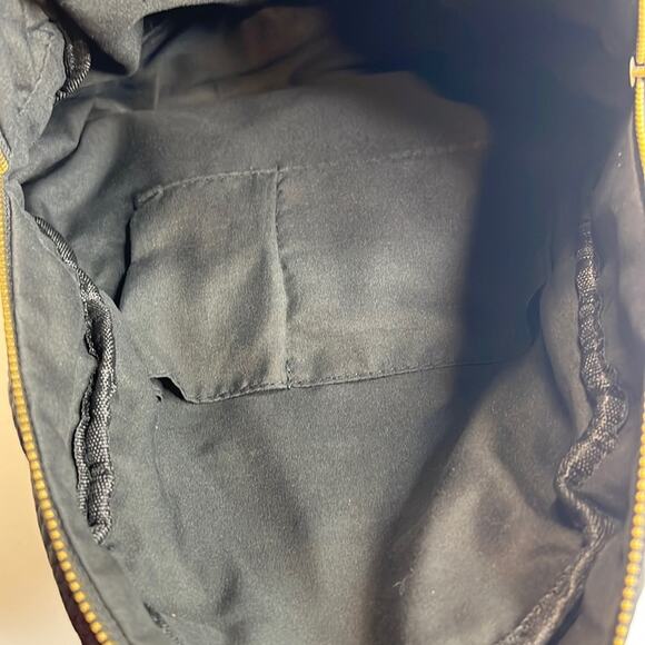 Under One Sky Solid Black Pebbled Leather Backpack w/ Multiple Pockets, NWT! - Picture 9 of 11